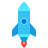 icons8 rocket 48